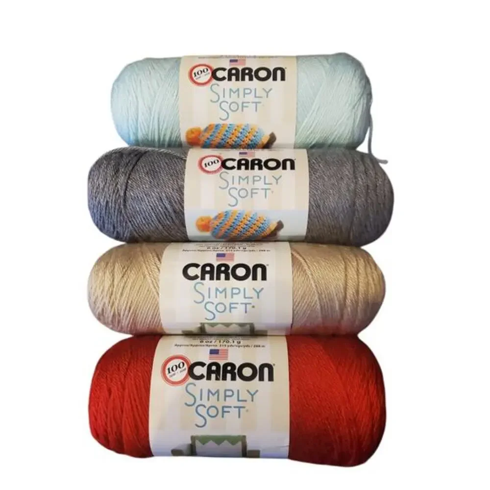 Yarn Lot Skeins Remnants Red Heart Caron Lion‎ Mixed Colors Vintage